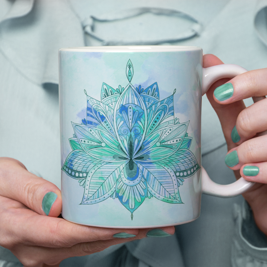 LOTOS MANDALA MUG - Image 2